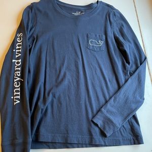 Vineyard Vines navy long sleeve